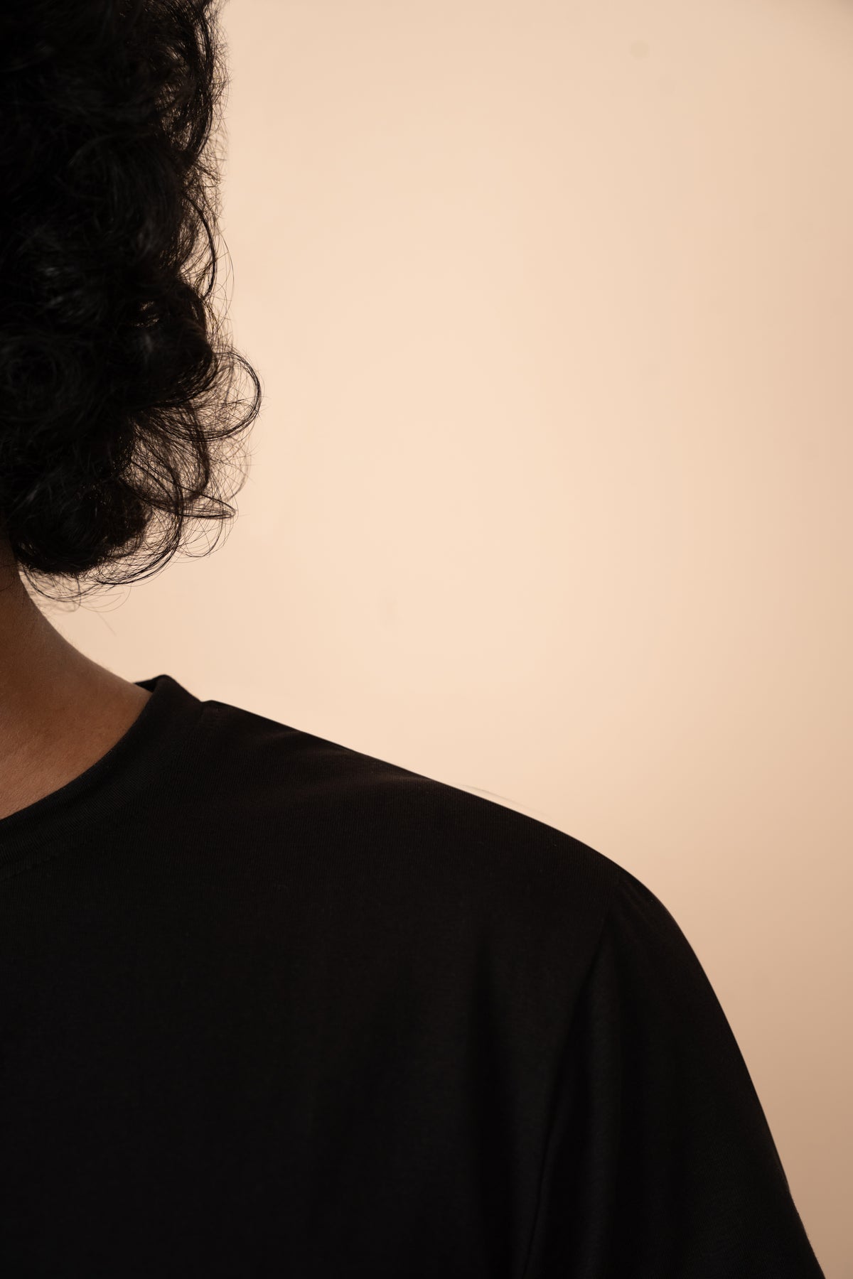 Classic Black Half-Sleeve T-Shirt