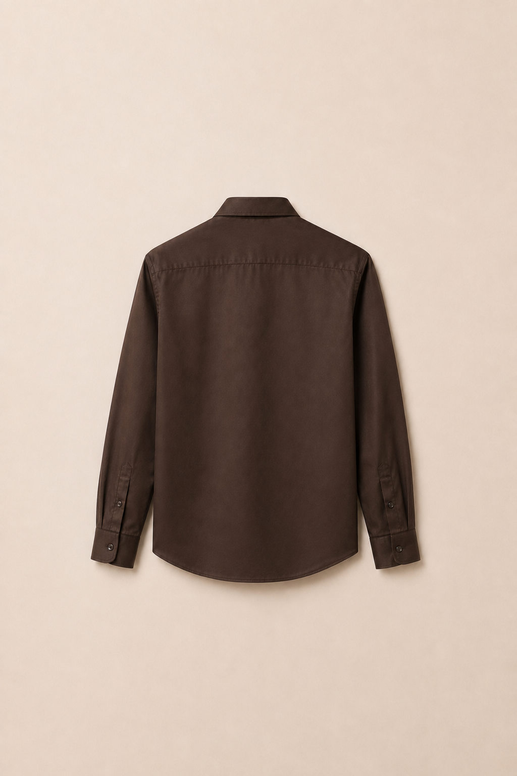 Espresso Brown Cotton Shirt