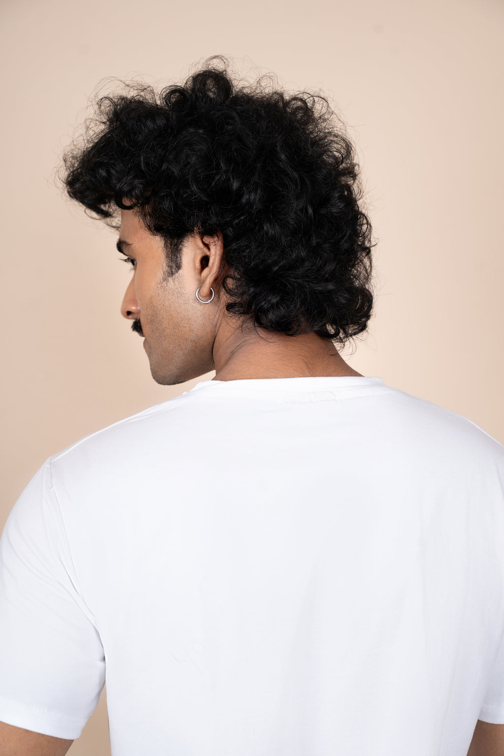 Classic White Half-Sleeve T-Shirt