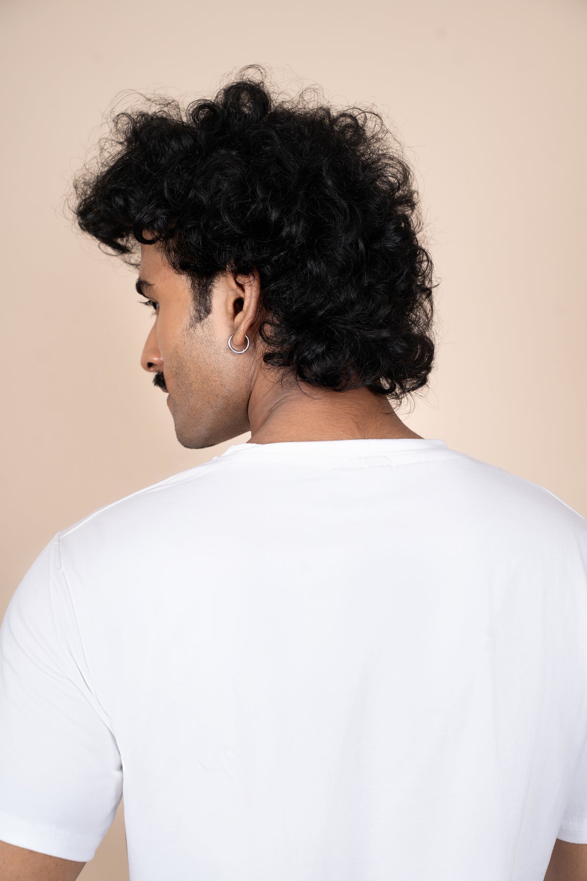 Classic White Half-Sleeve T-Shirt